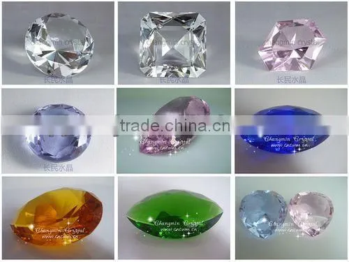Charming Clear Crystal Shell with Diamond For Wedding Gift