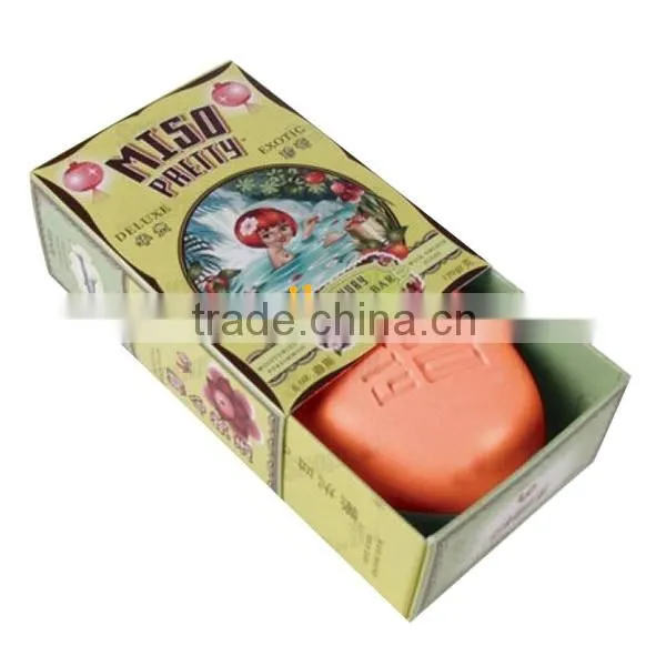 plastic cosmetic packaging box for soap