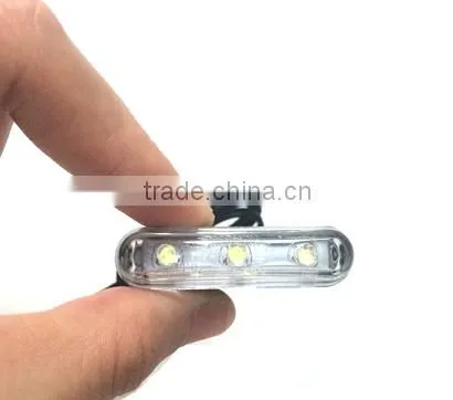 4 Black 5 LED Motorcycle TURN Signals Blinker Rear Peg Front Softtail HD