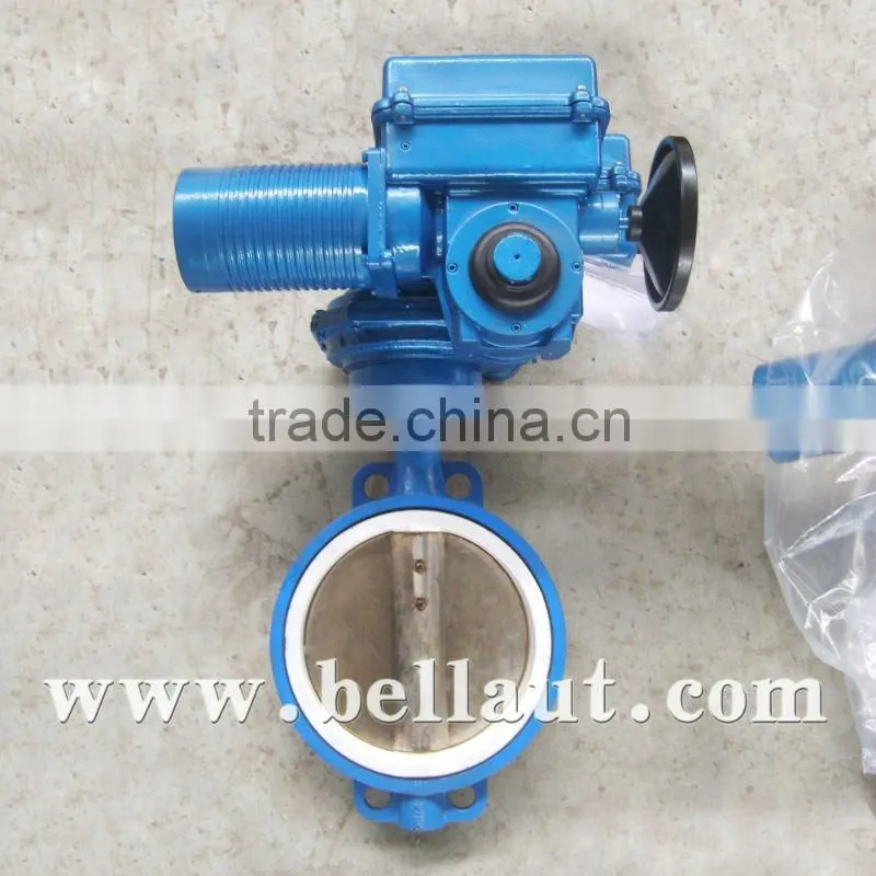 Manual override Butterfly Valve