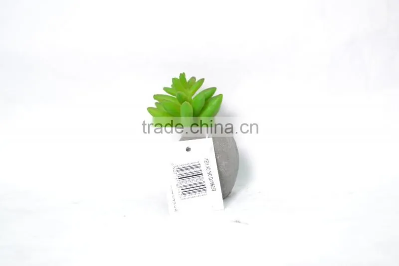 Mixed Green Artificial Succulent Plant In Tiny Pot