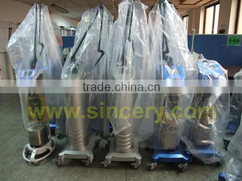 Vertical CO2 surgical laser machine for livestock