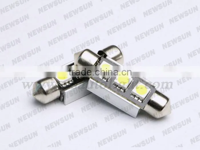 Super bright 39mm led festoob C5W Licence Plate Dome Interior Light Auto Led festoon Lamp Car LED Parking light bulb