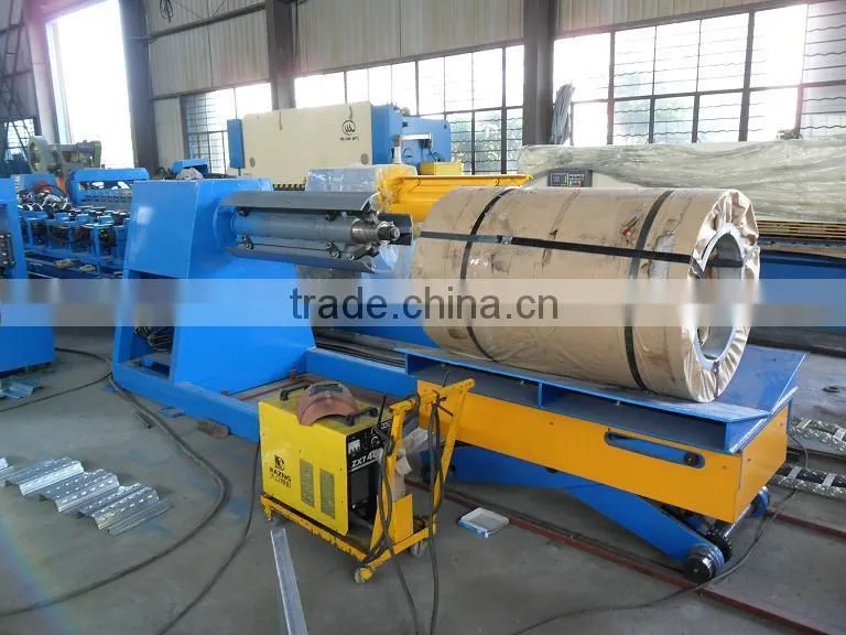 5 tons hydraulic steel coil unwinder