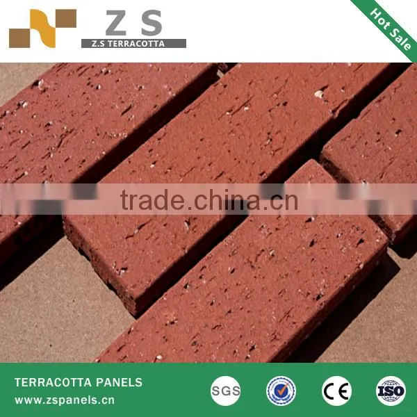 Terracotta tile panel clay brick Curtain Wall Bricks brick Restore Decorative Brick Wall Tile