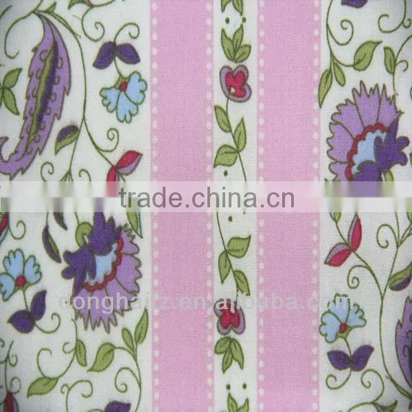 Fashionable Plaid Printed Fabric