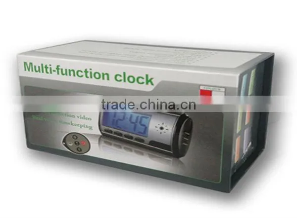 720P Alarm Clock Camera with Remote Control