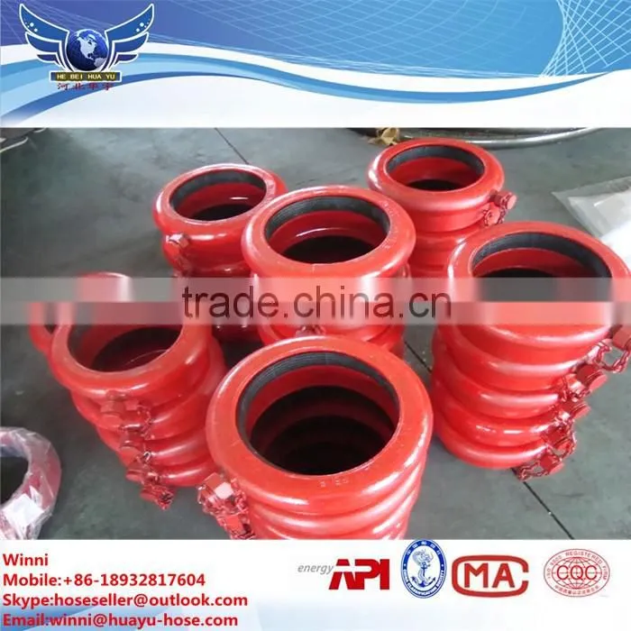 12'' drill mud tank pipe connection air grip unions