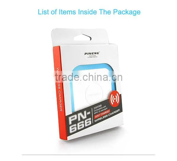 Latest Design PN-666 Qi wireless Charger Quick Charger