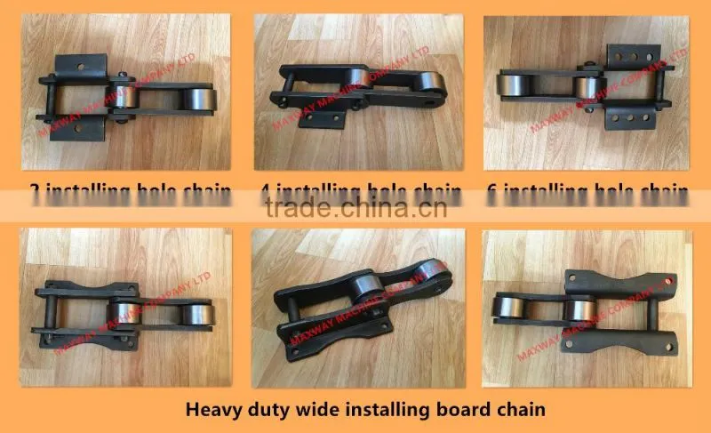 Wearable Steel Chains for Volvo Amphibious Excavator , 40Cr Steel Material, MAXWAY Machine Company