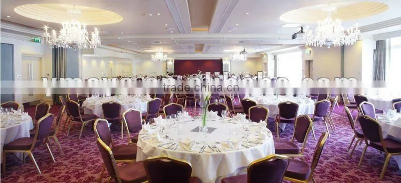 Wholesale stainless steel restaurant banquet table aluminum chair banquet chairs and tables