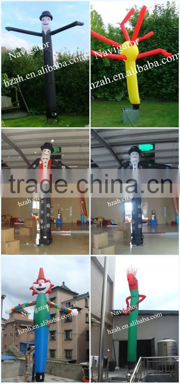Funny Inflatable Air Dancer Beard Model