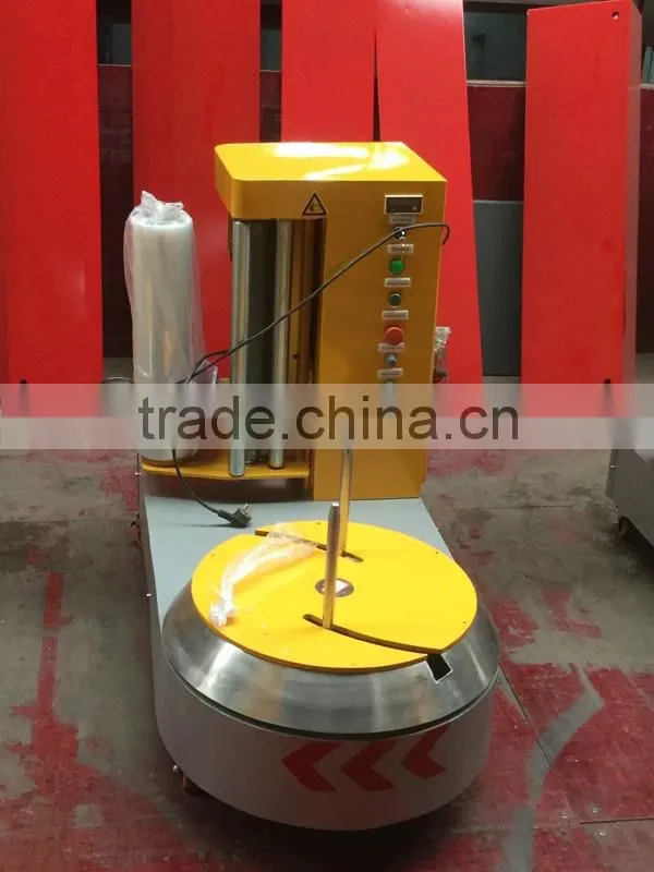 easy operation luggage wrapping machine for hotel