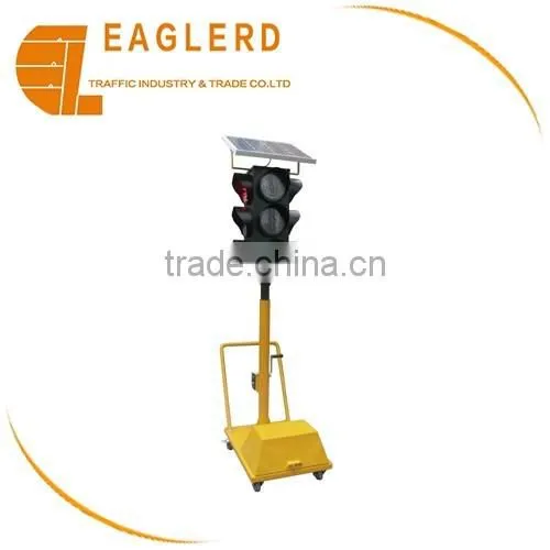 Solar powered traffic light