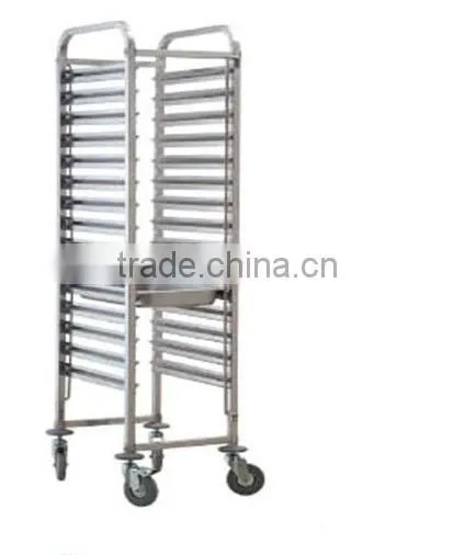Stainless Steel Free-standing Commerical Toast Bread Pan Rack For Restaurant GR-709
