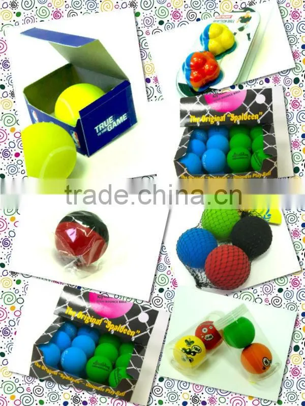 Promotion Rubber High Bounce Ball (Tennis,Basketball Type) made in Thailand