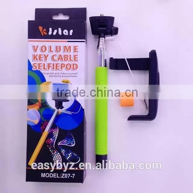 innovative New hot products KJstar Selfie Stick Z07-7 without bluetooth