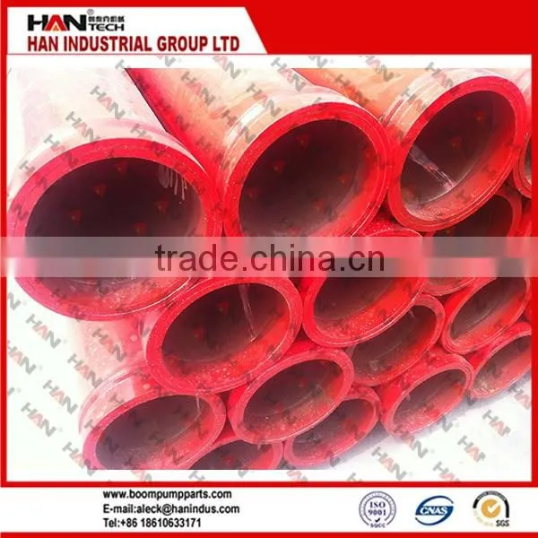Delivery pipe DN125*3M double wall pipe for concrete pump