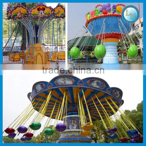 Outdoor playground machine flying chair ride!!! Amusement park ride flying chair ride for sale
