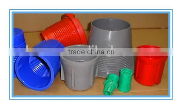 Light weight plastic thread protector