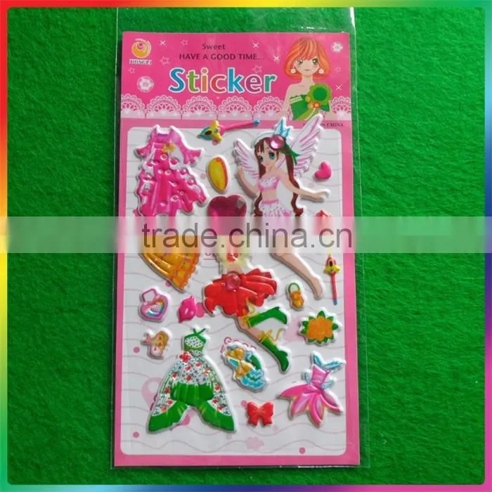 world sea puffy/EVA sticker