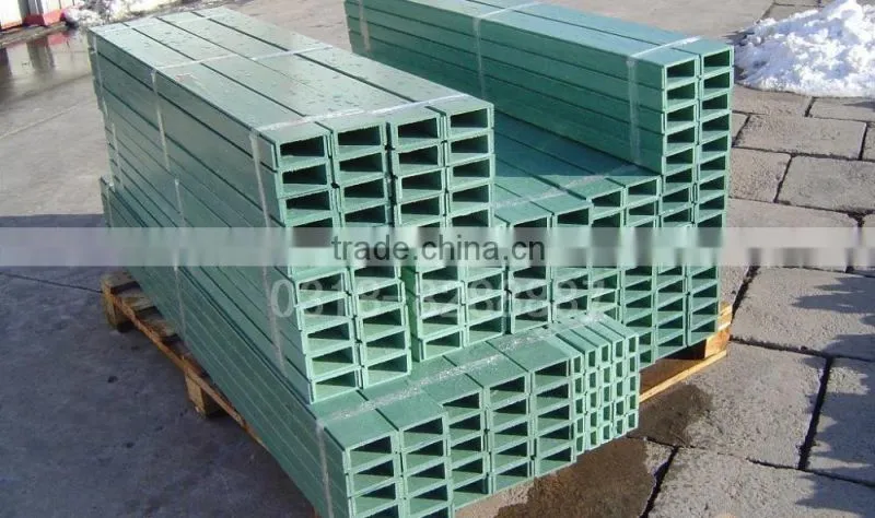 U shaped plastic extrusion profile