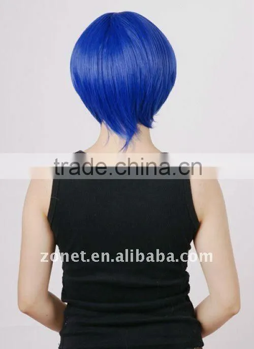 Fashion Cosplay Blue kaito Wig