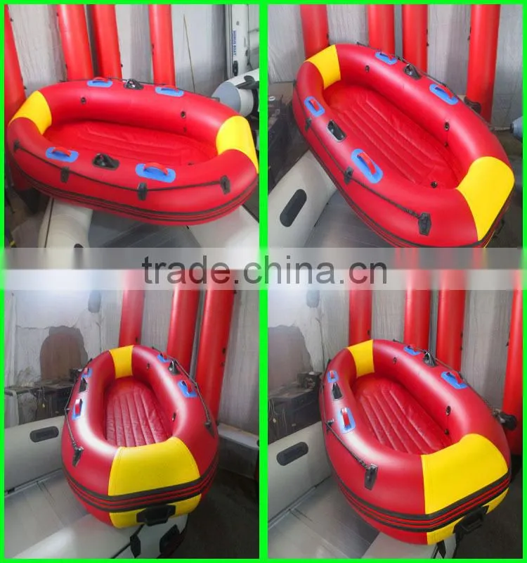 430cm inflatable boat with air mat floor for fishing, sports, rescue use