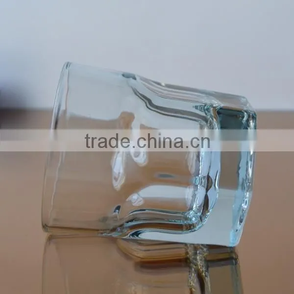 Long term supply whiskey glass cup with round mouth