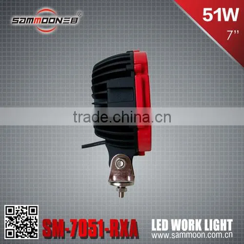 Sammoon SM-2012 43w Round Work Light/Driving Light SM-7051-RXA