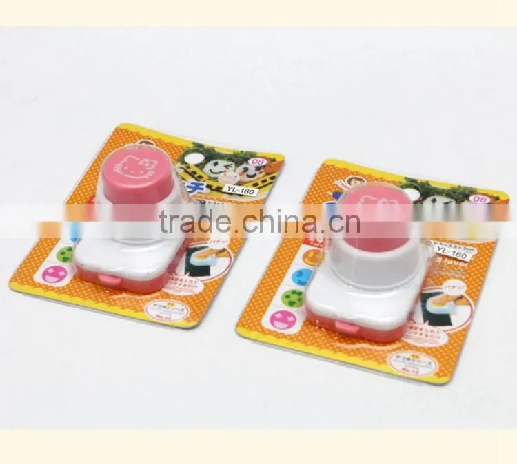 cartoon expression mold plastic sushi cake tool plastic seaweed cutter
