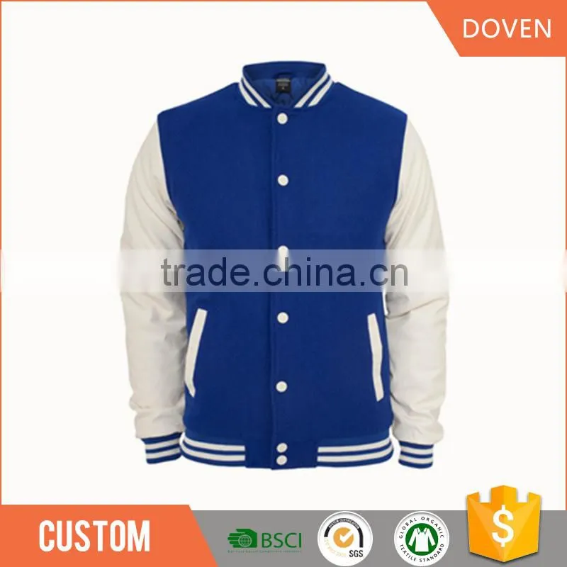 breathable and comfortable OEM cotton jacket baseball jacket