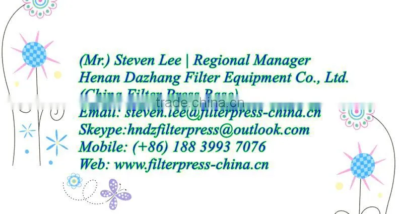 Dazhang High Efficiency Good Price Automatic Membrane Filter Press Machine For Electrolytic Aluminum
