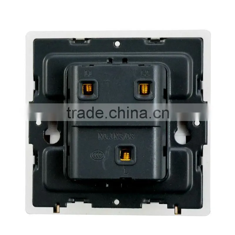 new design brushed golden electrical main switch