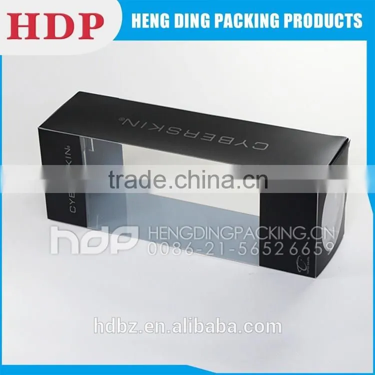 factory made customized black plastic box