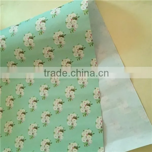 Hot sale various stock gift wrapping paper size