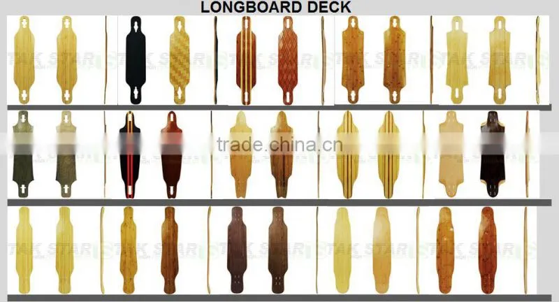 30" Bamboo fish skateboards and fish cruiser skateboards
