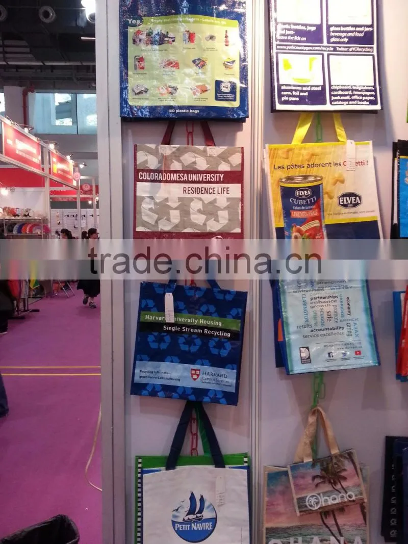 Reusable foldable non woven tote bag