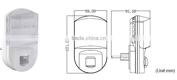 2013 new light sensor/light sensor switch/led sensor light