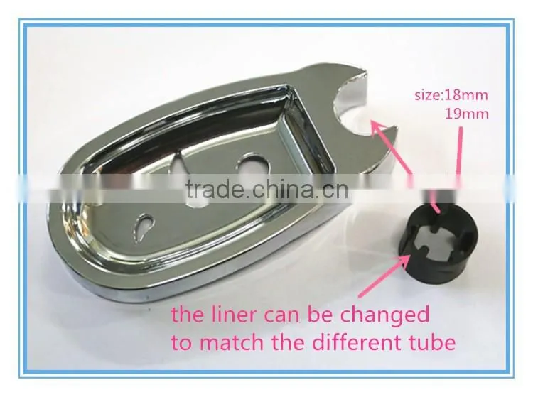MH404 2016 New Design Chrome Bathroom hotel soap dish, used for shower bar