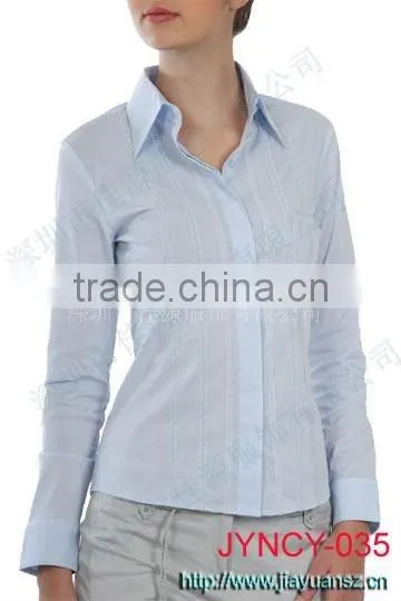 Fashionable ladies shirt office uniforms