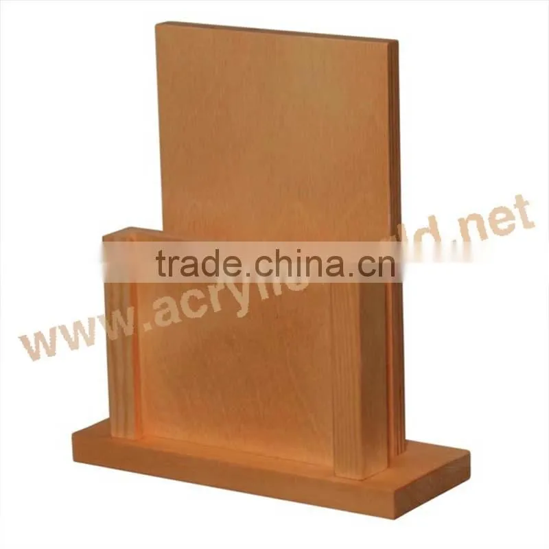 wooden clipboard menu holders/wooden menu holder with chalkboard/chalkboard menu board