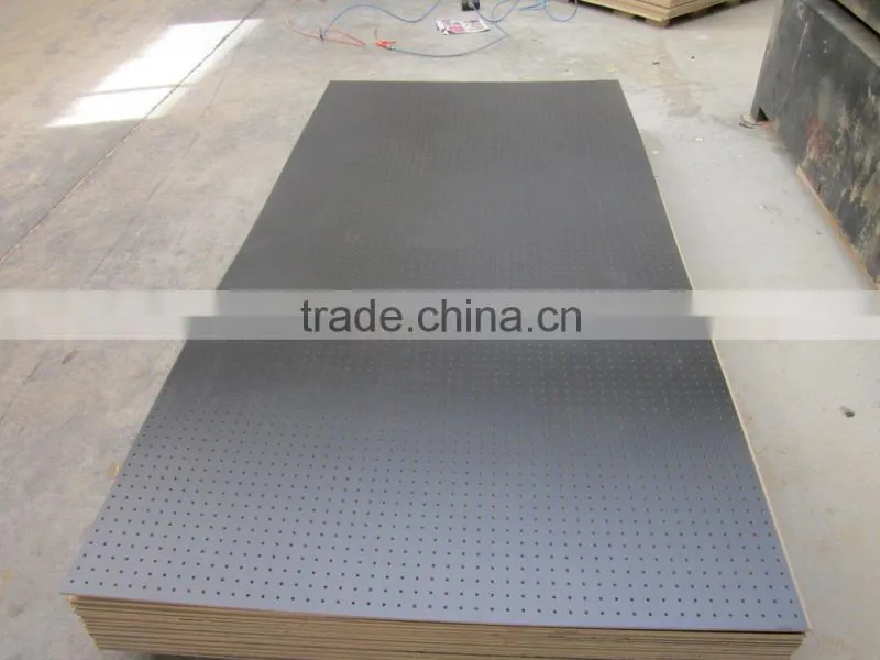 pegboard MDF /perforated MDF /display panel