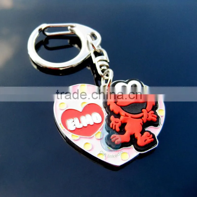 Soft pvc keychain