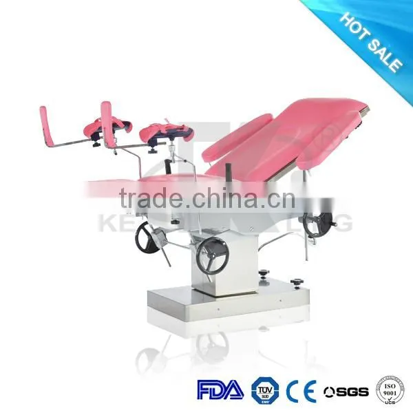 obstetric delivery bed used hospital labor and facial bed