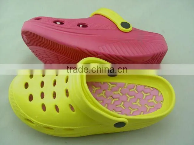 swedish clogs eva injection double color sandals clog
