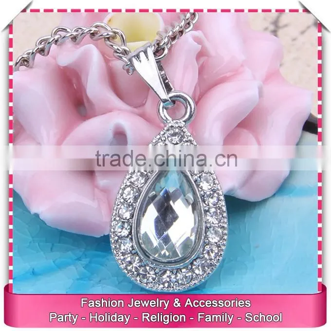 Fancy necklace design, low price imitation diamond necklace women