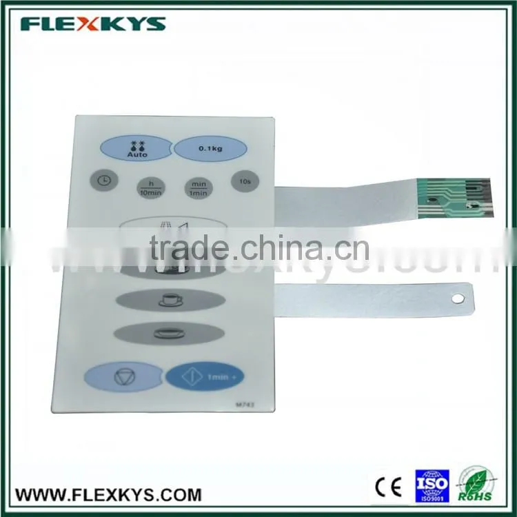 Various types stock membrane switch