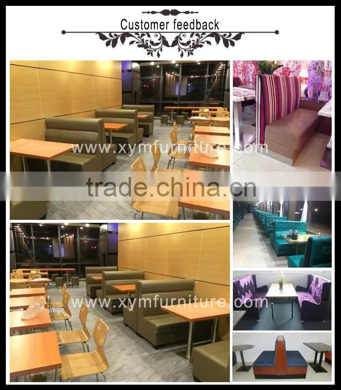 classical style leather dining booth