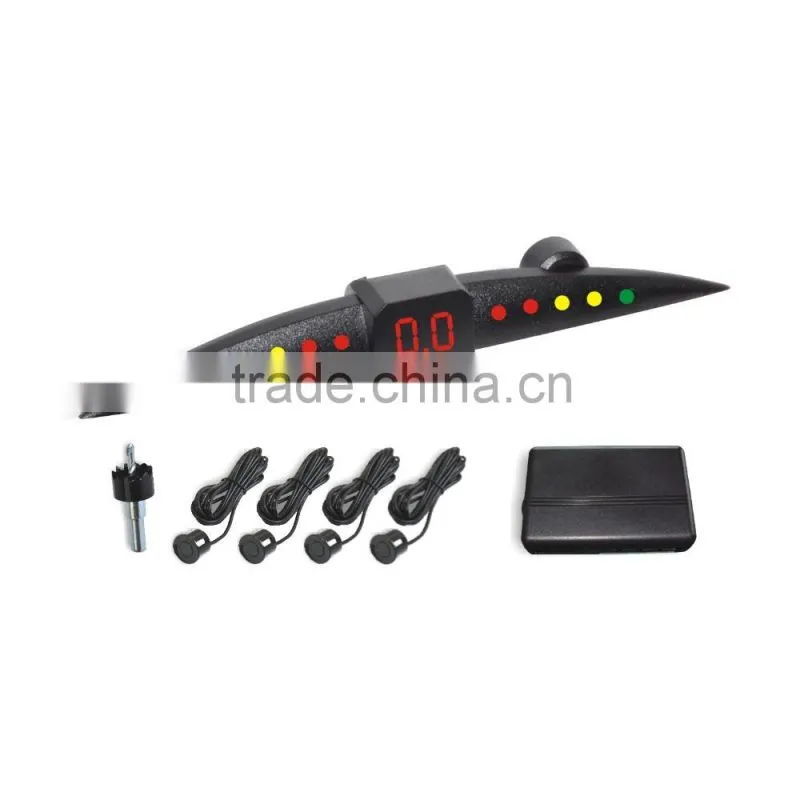 Factory Direct Price Reverse LED Parking System Wireless Display Reverse Parking Sensor Kit Reverse Backup Sensor
